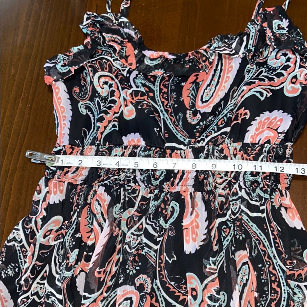 Sale 2/$15* Elegant Paisley Print Dress. Ambience, size S - Picture 8 of 12